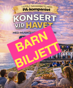 Vårkonsert BARNBILJETT vid havet